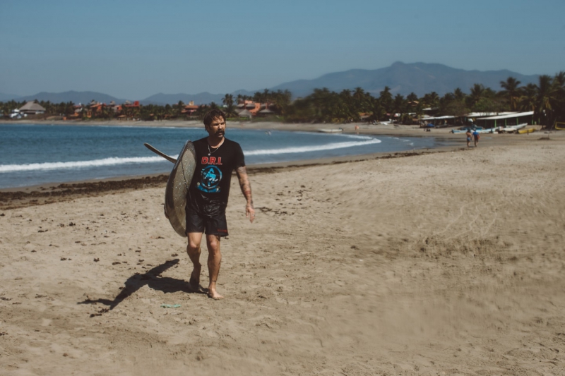 CJ Nelson Surfing Mexico