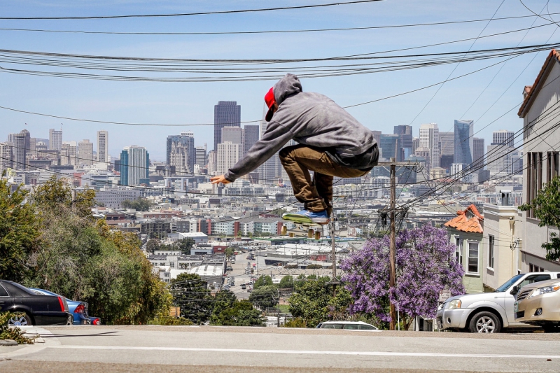 CJ Nelson Skateboarding San Francisco