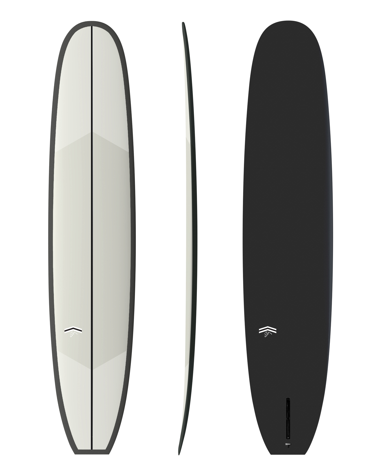 CJ Nelson Sprout 2.0 in White Carbon Bottom